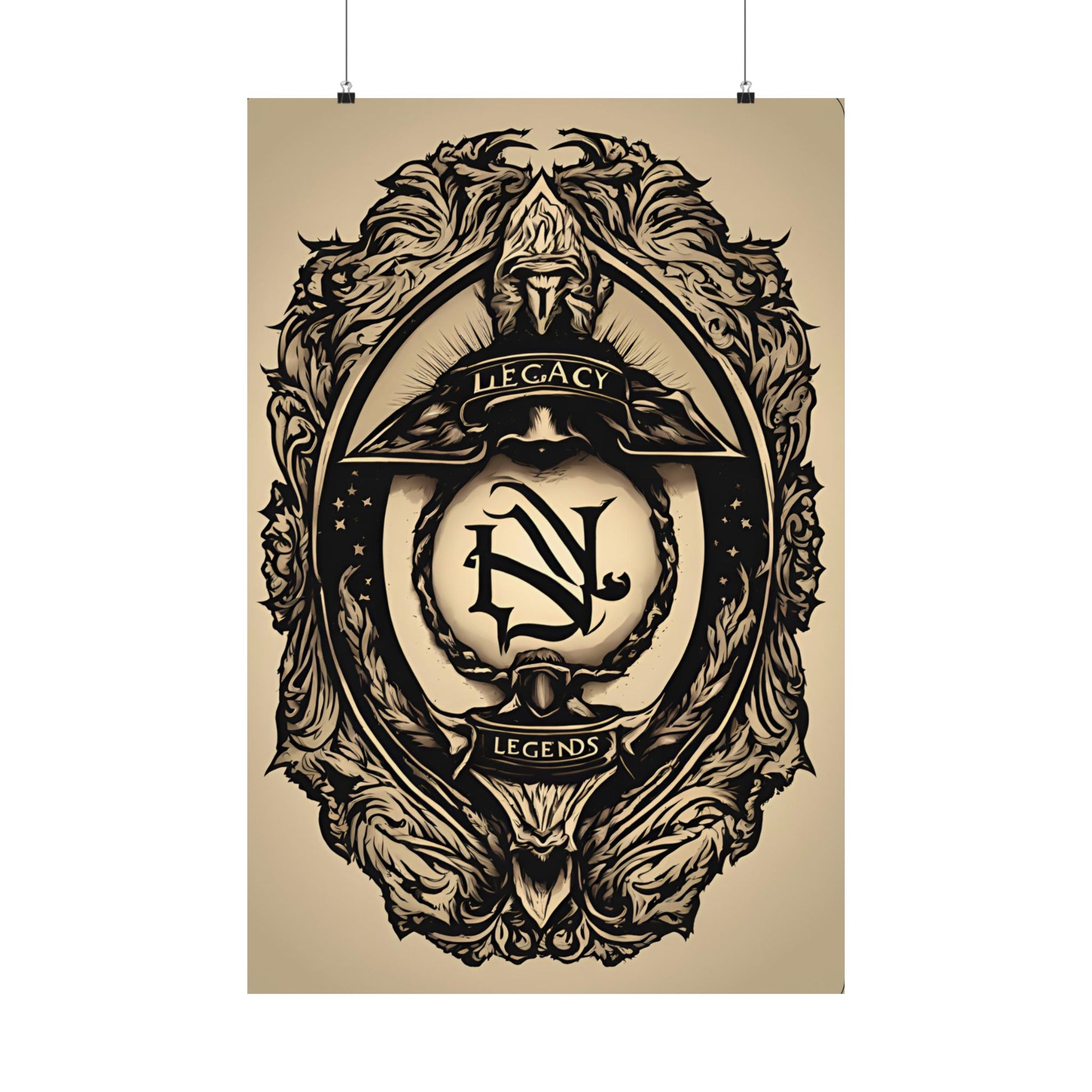 1st Edition Legacy & Legends Matte Vertical Posters