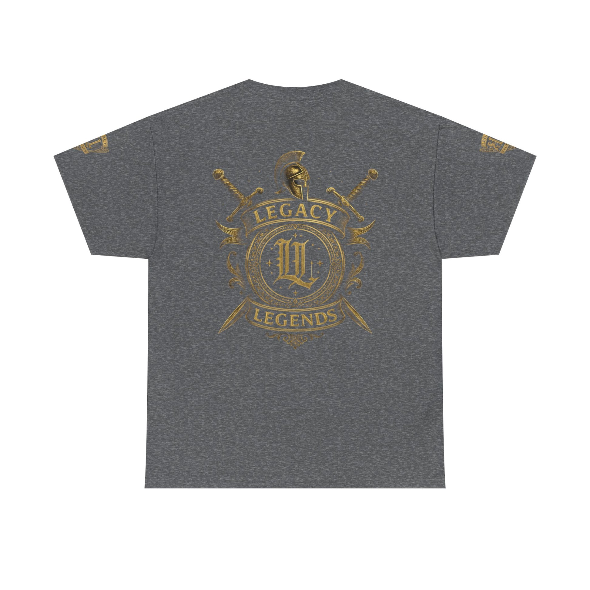 Legendary Unisex Heavy Cotton Tee - Casual Elegance, Vintage Vibes, Gift for Warriors, Commemoration, Everyday Wear