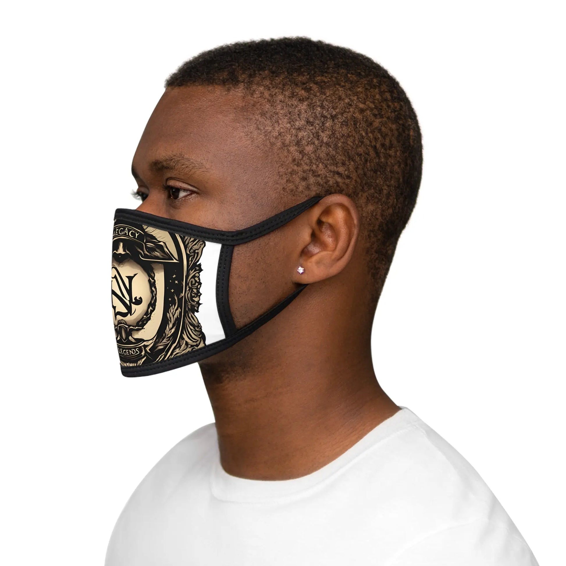 1st Edition Legacy & Legends Mixed-Fabric Face Mask
