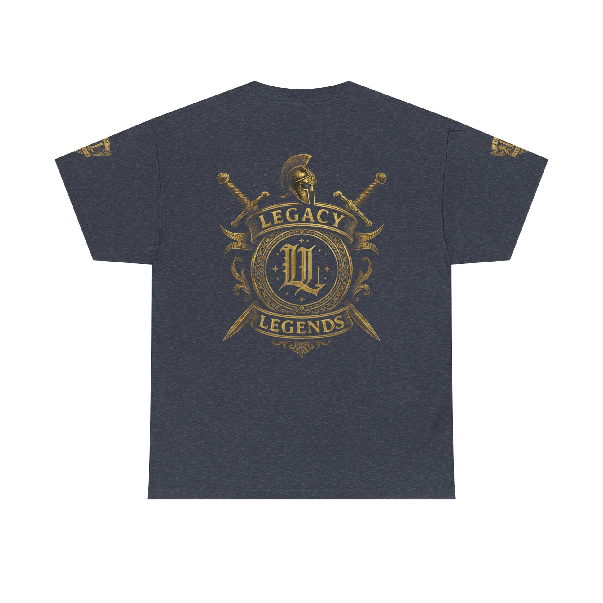 Legendary Unisex Heavy Cotton Tee - Casual Elegance, Vintage Vibes, Gift for Warriors, Commemoration, Everyday Wear