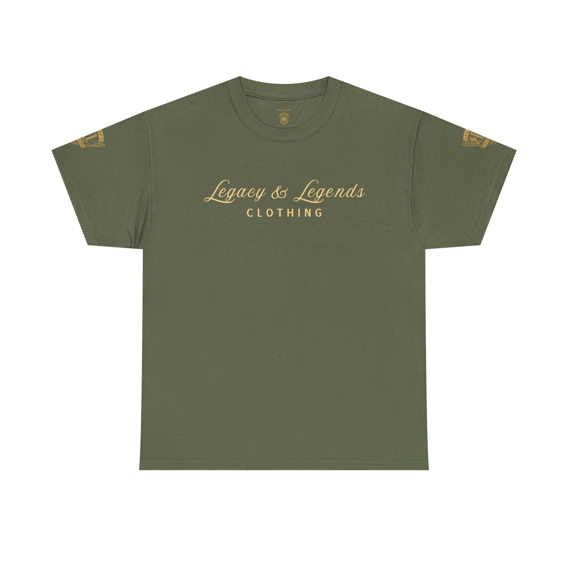 Legendary Unisex Heavy Cotton Tee - Casual Elegance, Vintage Vibes, Gift for Warriors, Commemoration, Everyday Wear