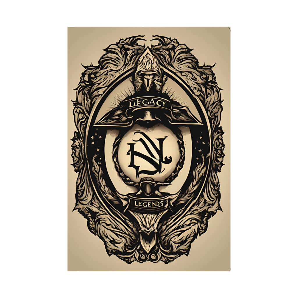 1st Edition Legacy & Legends Matte Vertical Posters