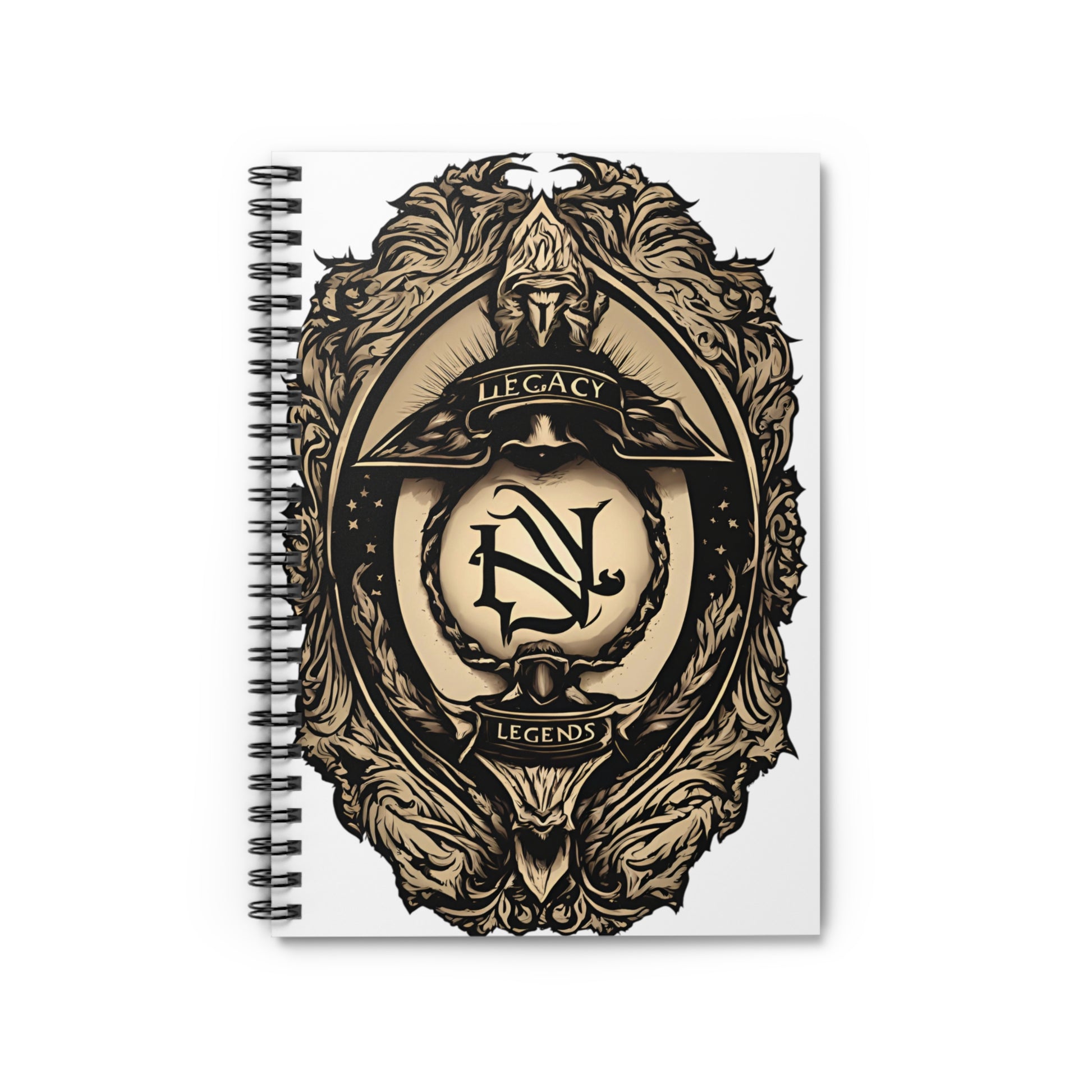 1st Edition Legacy Legends Spiral Notebook - Ruled Line