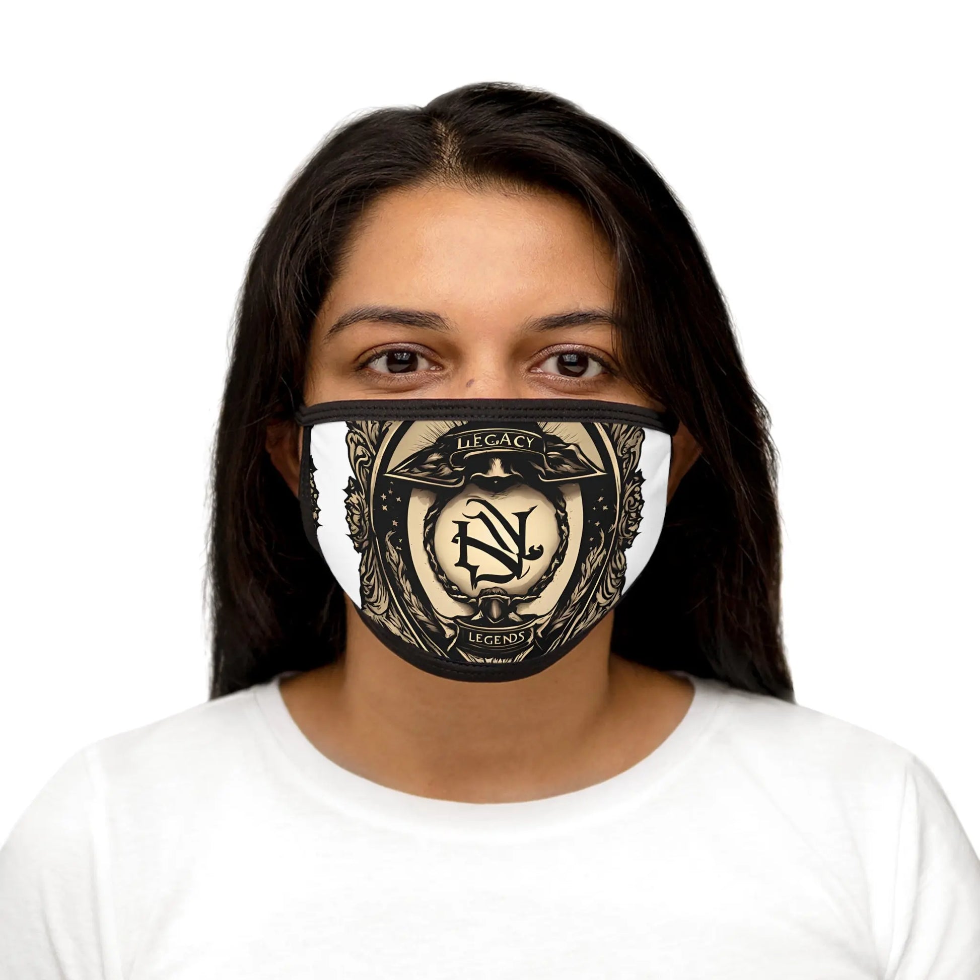 1st Edition Legacy & Legends Mixed-Fabric Face Mask
