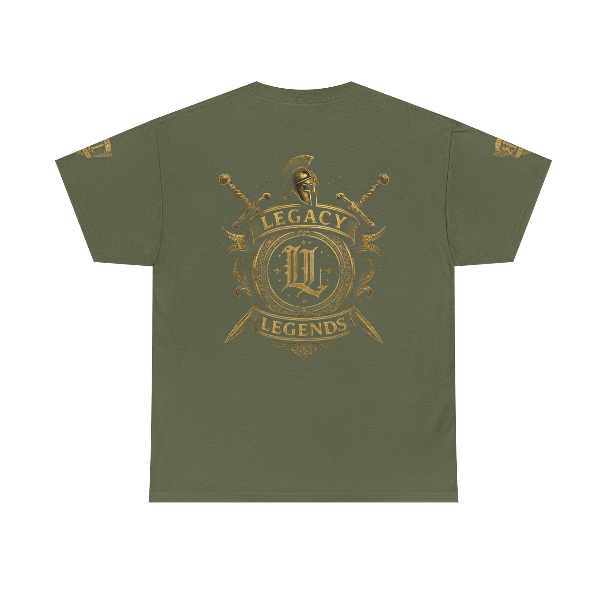 Legendary Unisex Heavy Cotton Tee - Casual Elegance, Vintage Vibes, Gift for Warriors, Commemoration, Everyday Wear