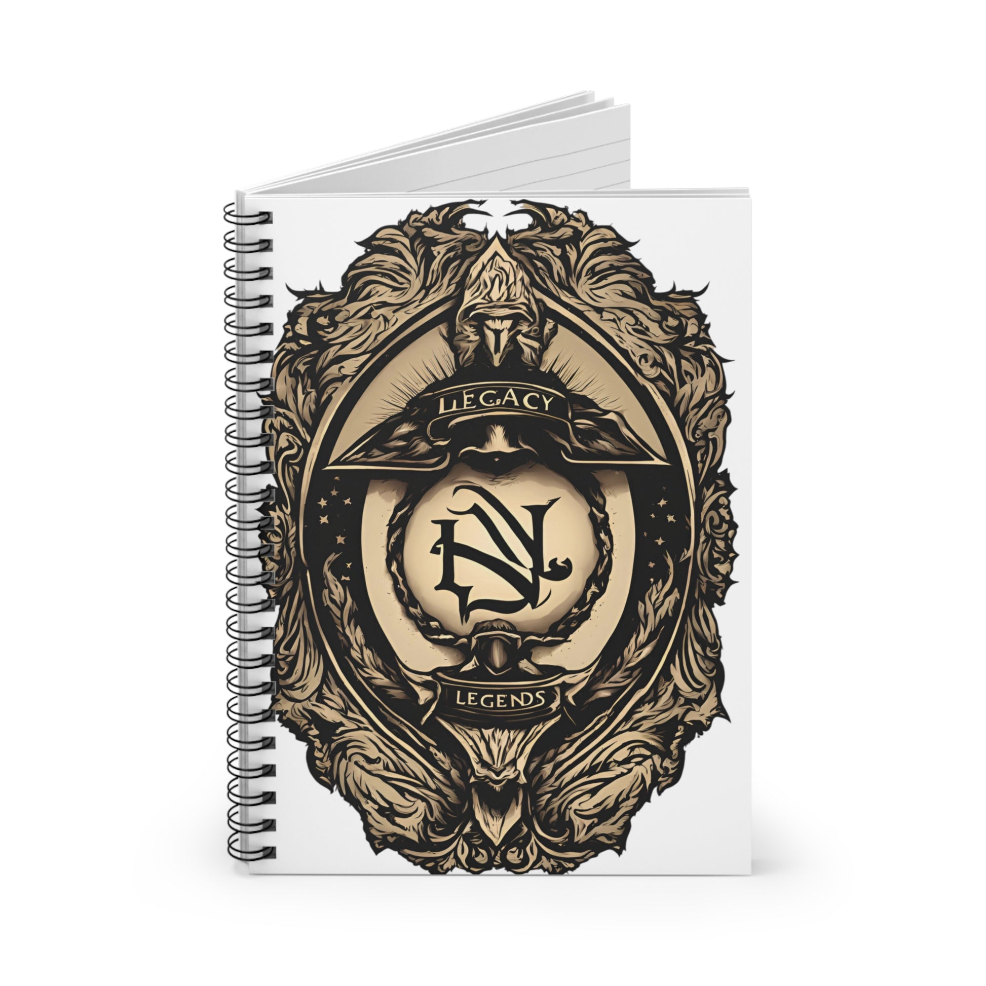 1st Edition Legacy Legends Spiral Notebook - Ruled Line