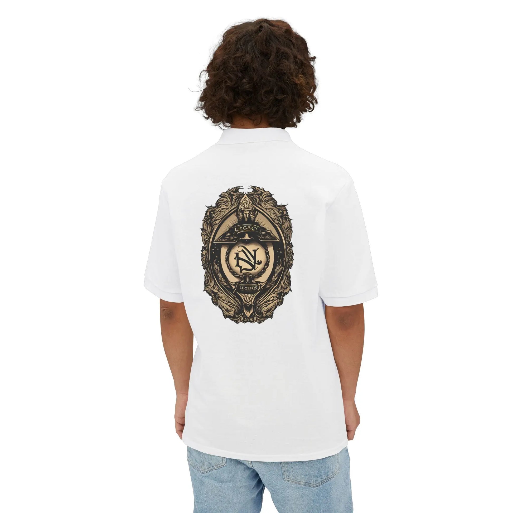 1st Edition Legacy & Legends Men's Piqué Polo