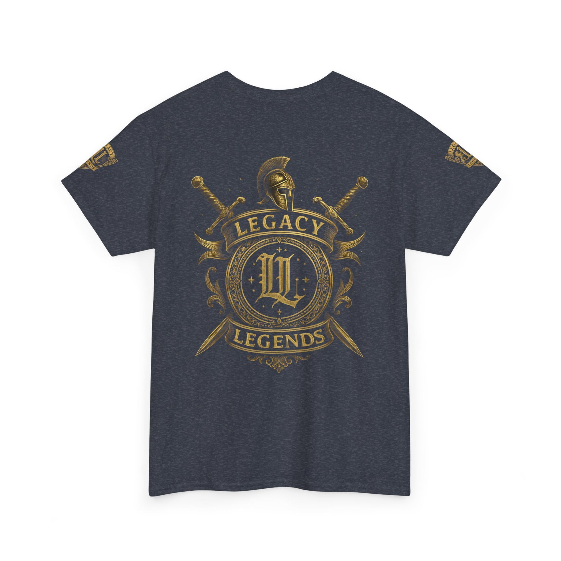 Legendary Unisex Heavy Cotton Tee - Casual Elegance, Vintage Vibes, Gift for Warriors, Commemoration, Everyday Wear