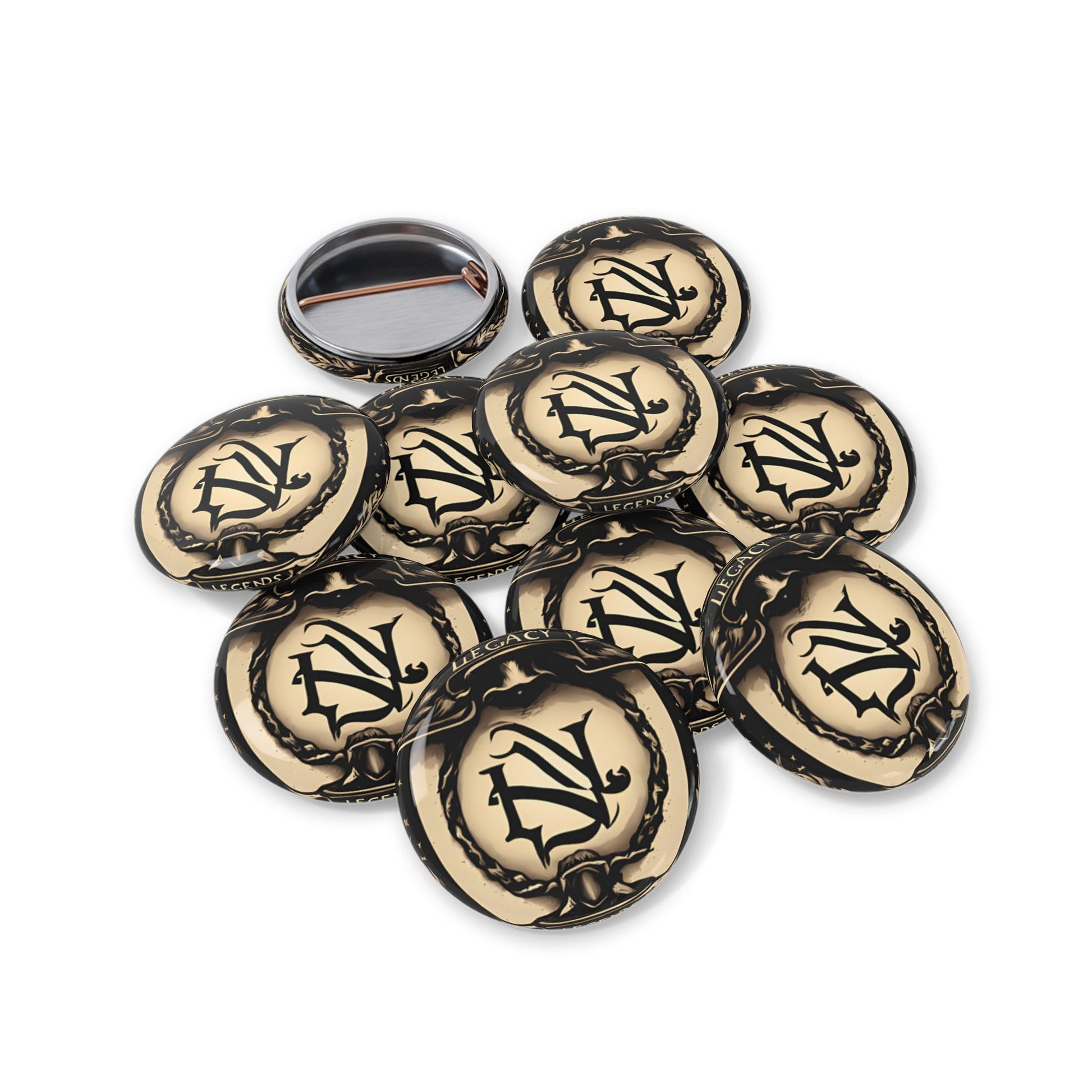 Legacy & Legends Round Pins