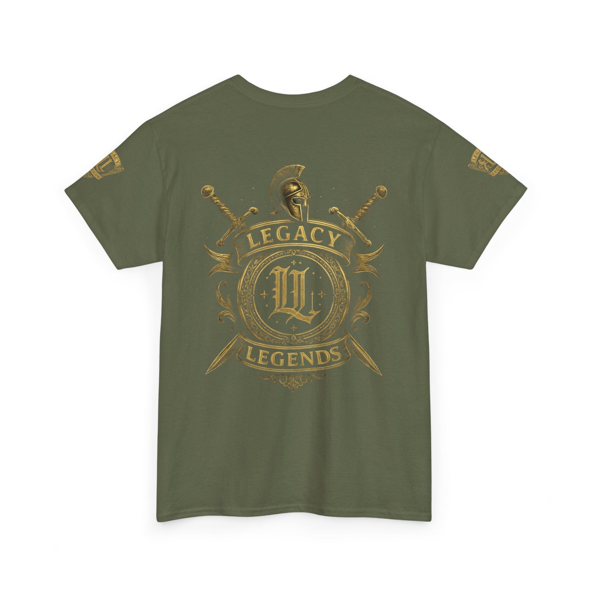Legendary Unisex Heavy Cotton Tee - Casual Elegance, Vintage Vibes, Gift for Warriors, Commemoration, Everyday Wear