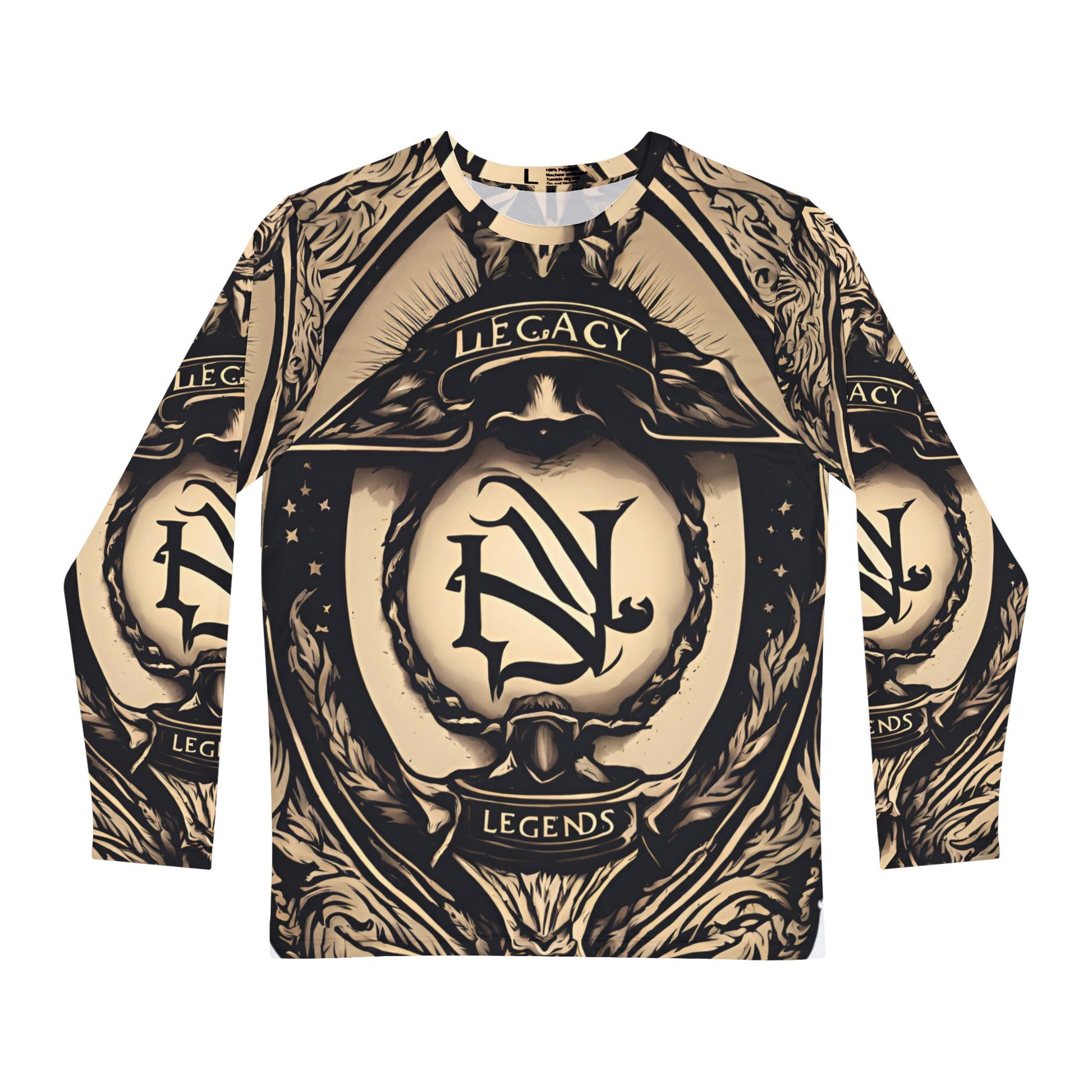 Legacy & Legends Men's Long Sleeve Shirt (AOP)