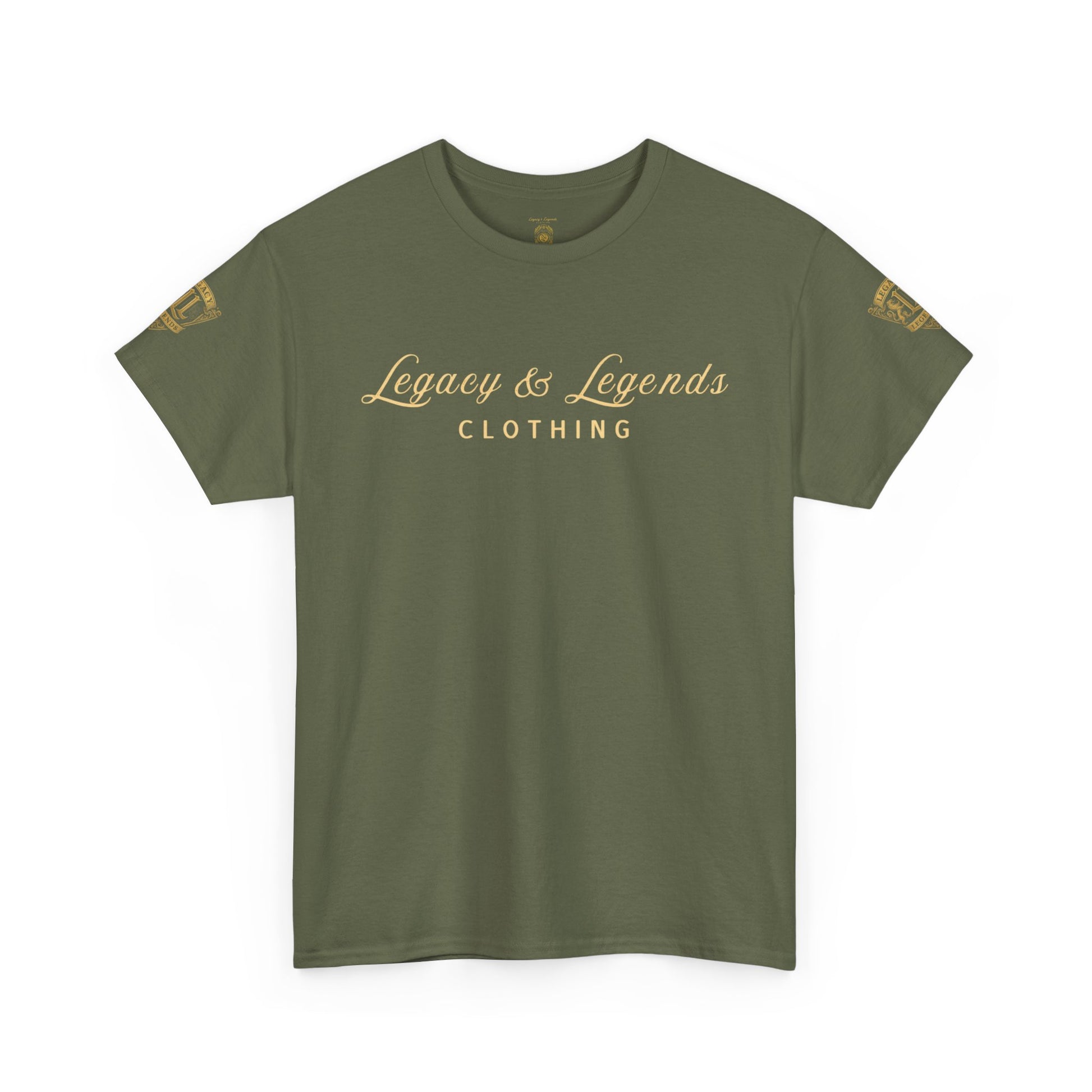 Legendary Unisex Heavy Cotton Tee - Casual Elegance, Vintage Vibes, Gift for Warriors, Commemoration, Everyday Wear