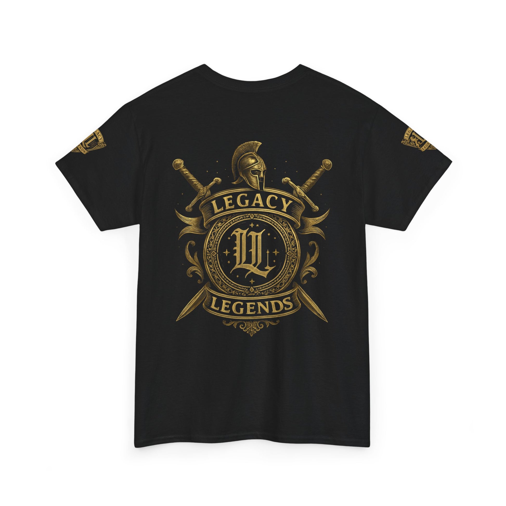 Legendary Unisex Heavy Cotton Tee - Casual Elegance, Vintage Vibes, Gift for Warriors, Commemoration, Everyday Wear