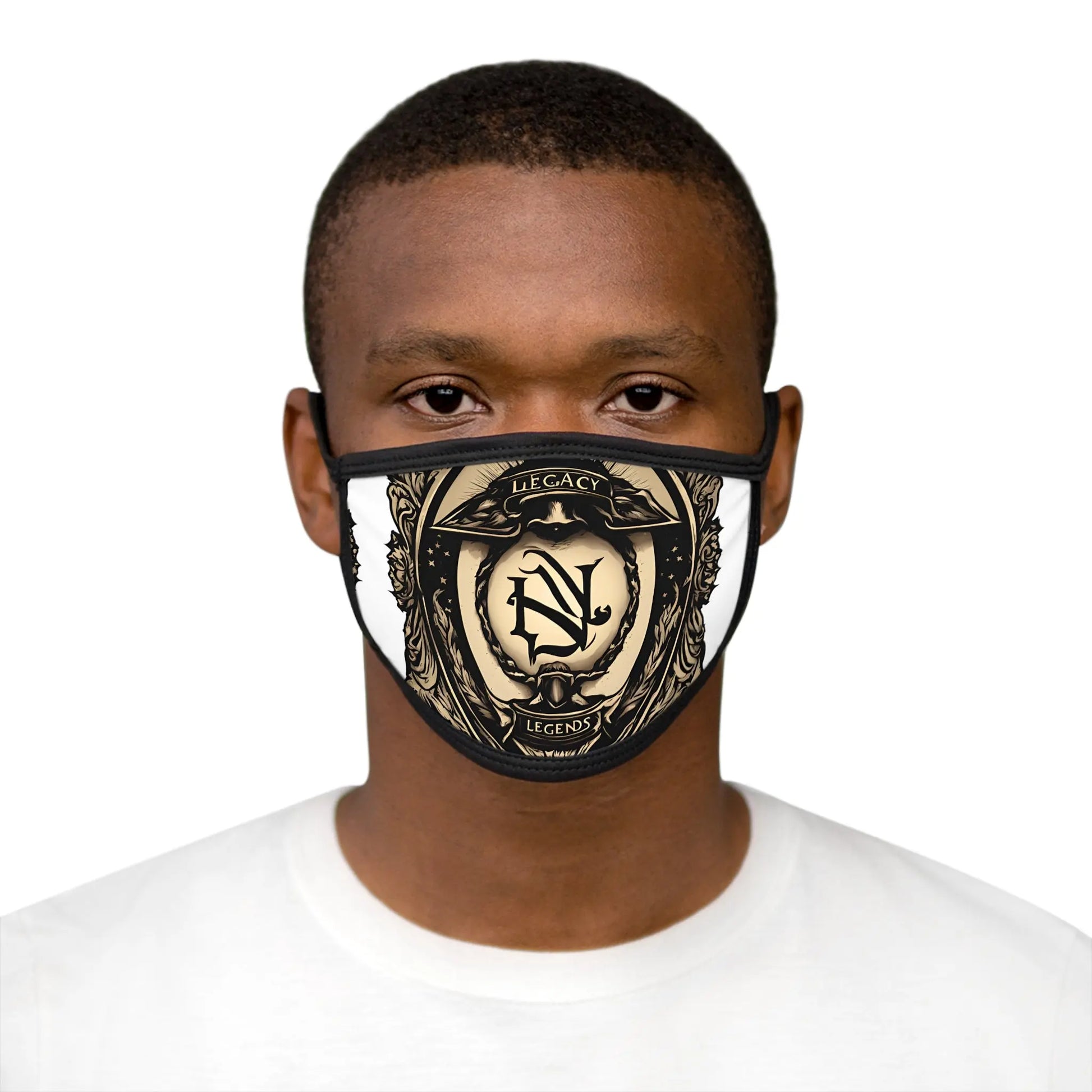 1st Edition Legacy & Legends Mixed-Fabric Face Mask