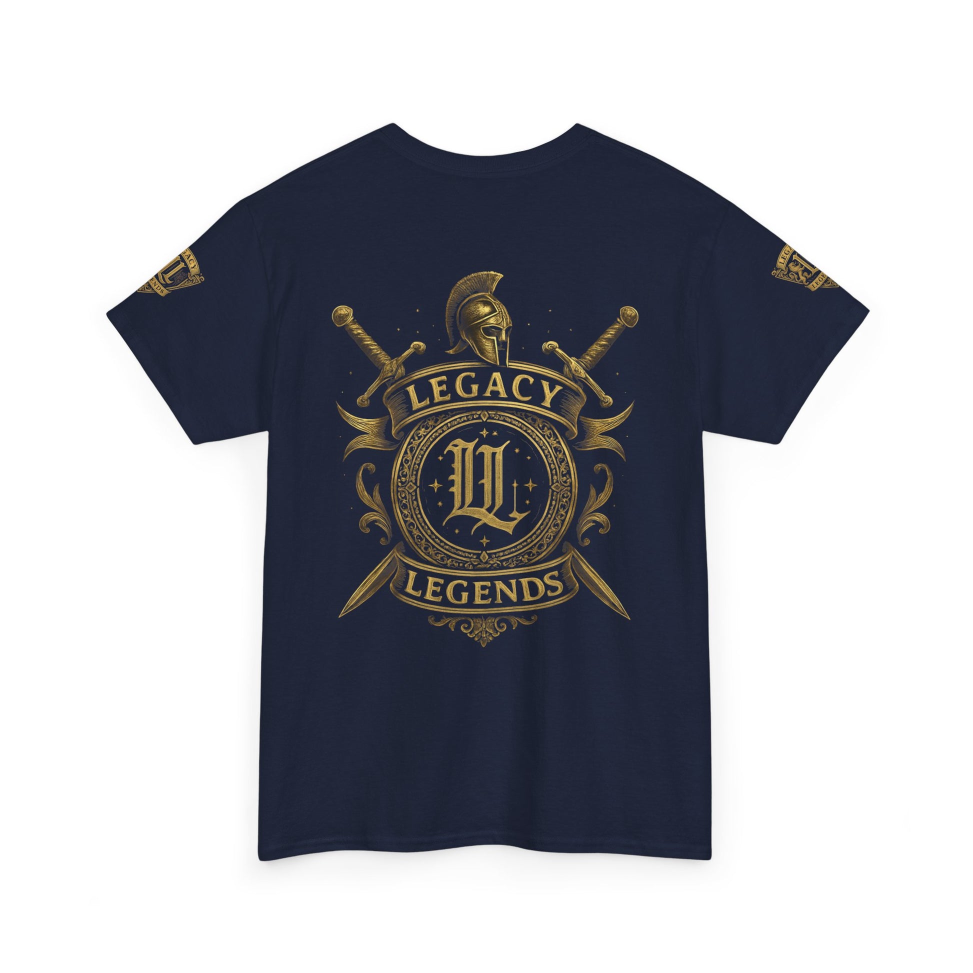 Legendary Unisex Heavy Cotton Tee - Casual Elegance, Vintage Vibes, Gift for Warriors, Commemoration, Everyday Wear